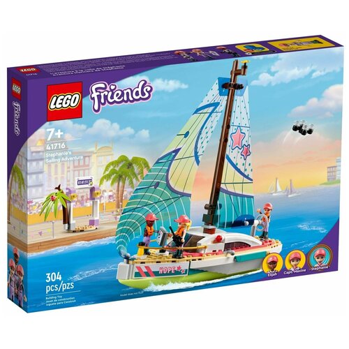 Конструктор Lego Friends Стефанис, 304 детали конструктор морское приключение стефани lego friends