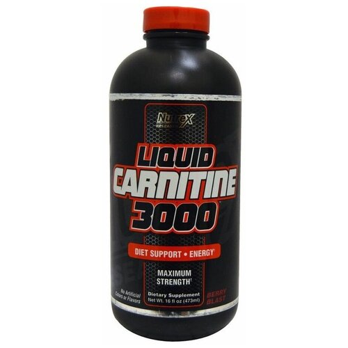 фото Жиросжигатель карнитин l-carnitine жидкий ягодный, 480 мл nutrex