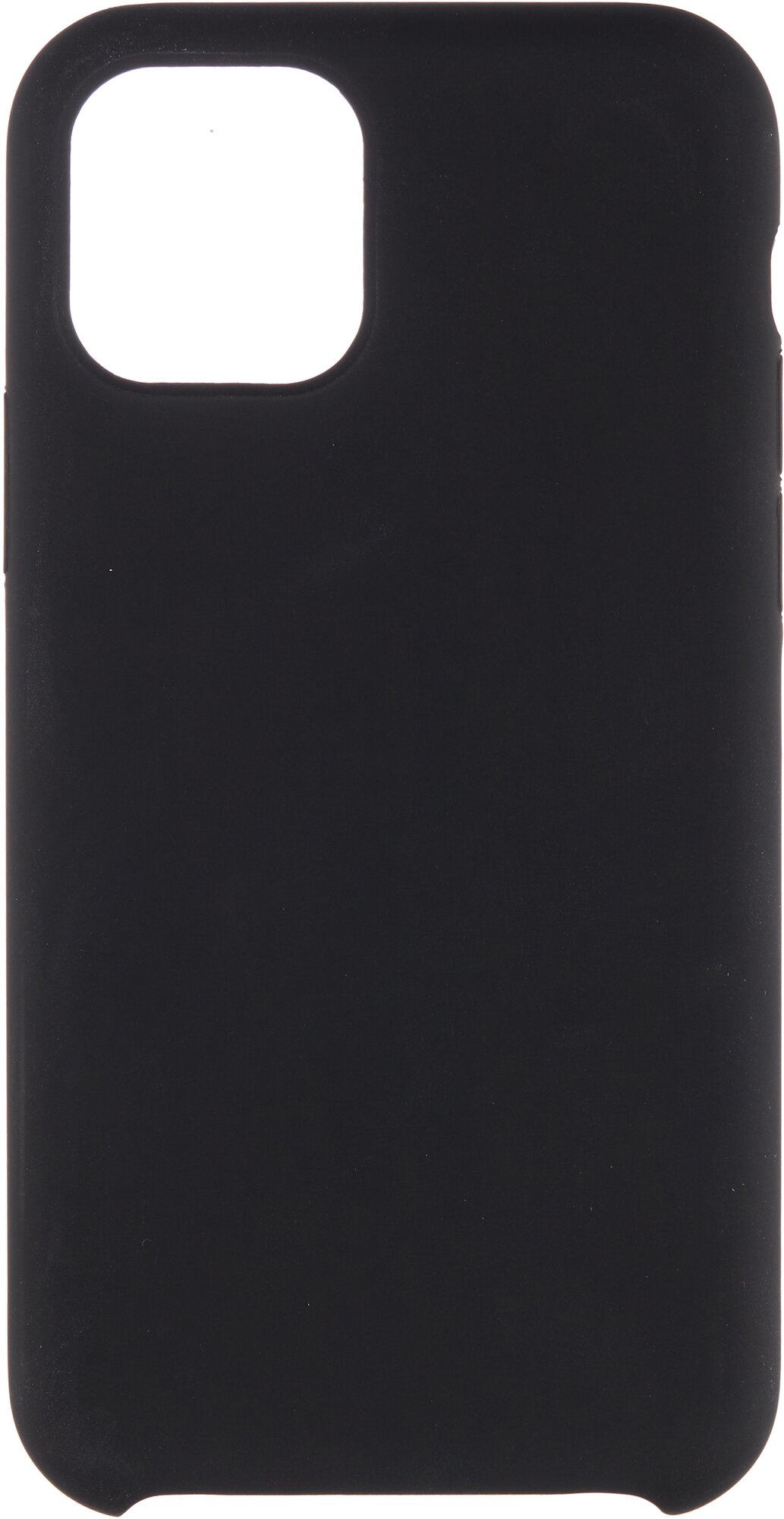 Накладка iPhone 11Pro, Deppa Liquid Silicone, черный картон
