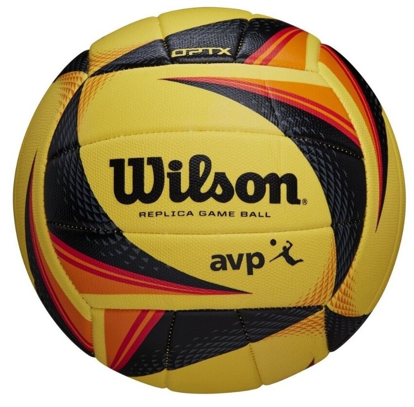 Мяч волейбольный Wilson OPTX AVP VB REPLICA, WTH01020X, размер 5, желто-черный