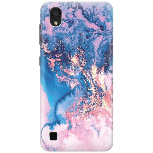 фото Cиликоновый чехол на zte blade a5 (2019) / зте блейд а5 2019 с принтом "blue marble" gosso