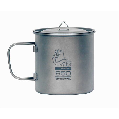 Кастрюля 650 мл с крышкой NZ Ti cup 650 ml nz титановая кружка nz ti cup 600 ml nz