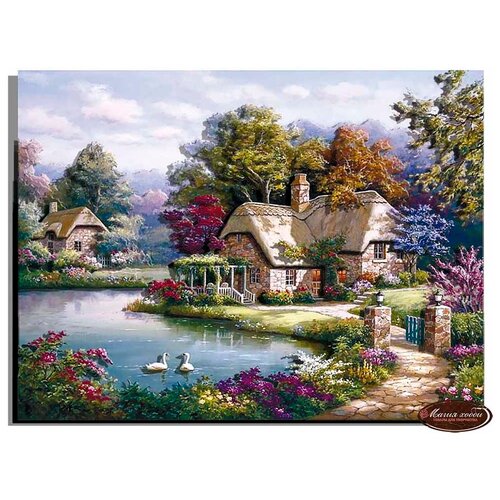 Папертоль «Домик мечты. Летняя сказка», Магия хобби, 20x28 см