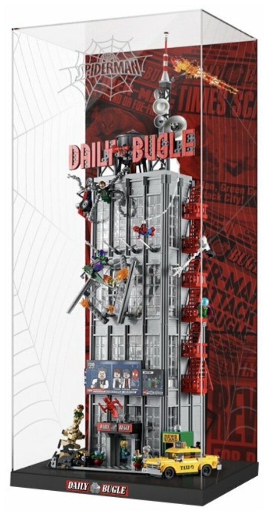 Конструктор Марвел "Daily Bugle" 3772 детали / Дополняет лего Мстители / Человек Паук / Для мальчика / Игрушки / Комиксы / Для девочки