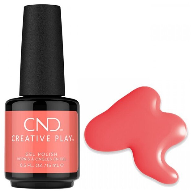 CND Creative Play Gel Polish Гель-лак , 405, Jammin Salmon, 15 мл