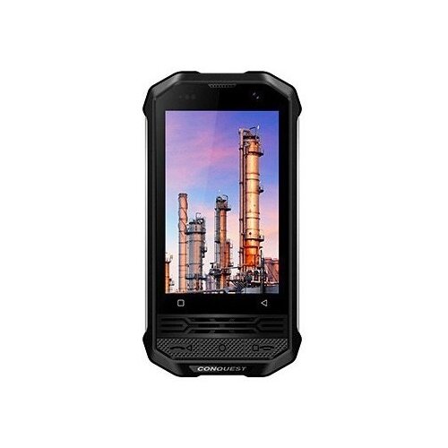 Смартфон Conquest F2 Pro Max 6/128 ГБ, 2 SIM, черный смартфон oukitel wp6 6 гб 128 гб 10000 мач ip68 водонепроницаемый телефон с экраном 6 3 дюйма fhd тройная камера 48 мп восьмиядерный
