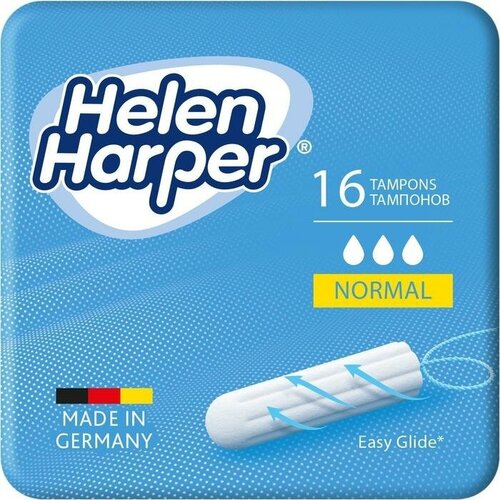 Тампоны безаппликаторные Helen Harper, Normal, 16 шт. тампоны гигиенические helen harper super 16 шт