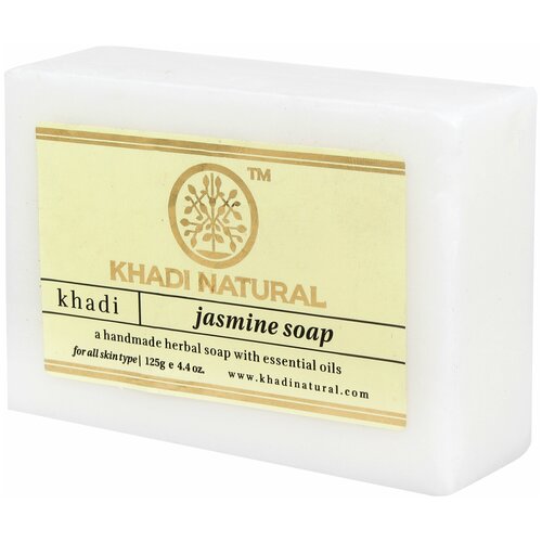 khadi natural мыло кусковое coconut milk Khadi Natural Мыло кусковое Jasmine, 125 г