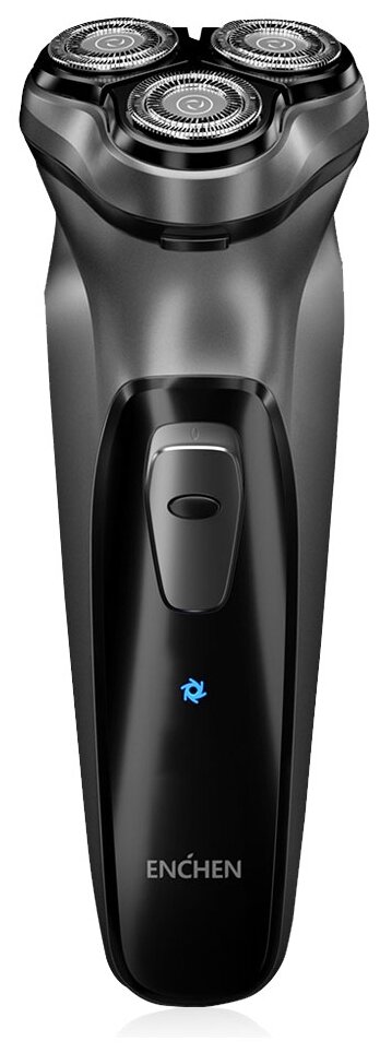 Электробритва Enchen BlackStone Electric Shaver Black-Grey, роторная