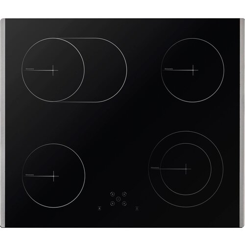 DELVENTO Встраиваемая варочная панель Стеклокерамическая 60 см 4 конфорки черное стекло 2109000₽