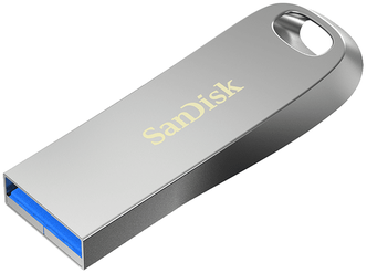 Флешка SanDisk Ultra Luxe 128 GB, 1 шт., серебристый