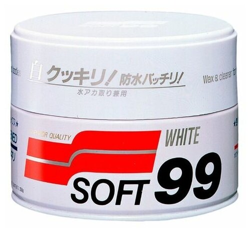 Воск для автомобиля Soft99 твердый Soft Wax для светлых оттенков кузова 0.35 кг