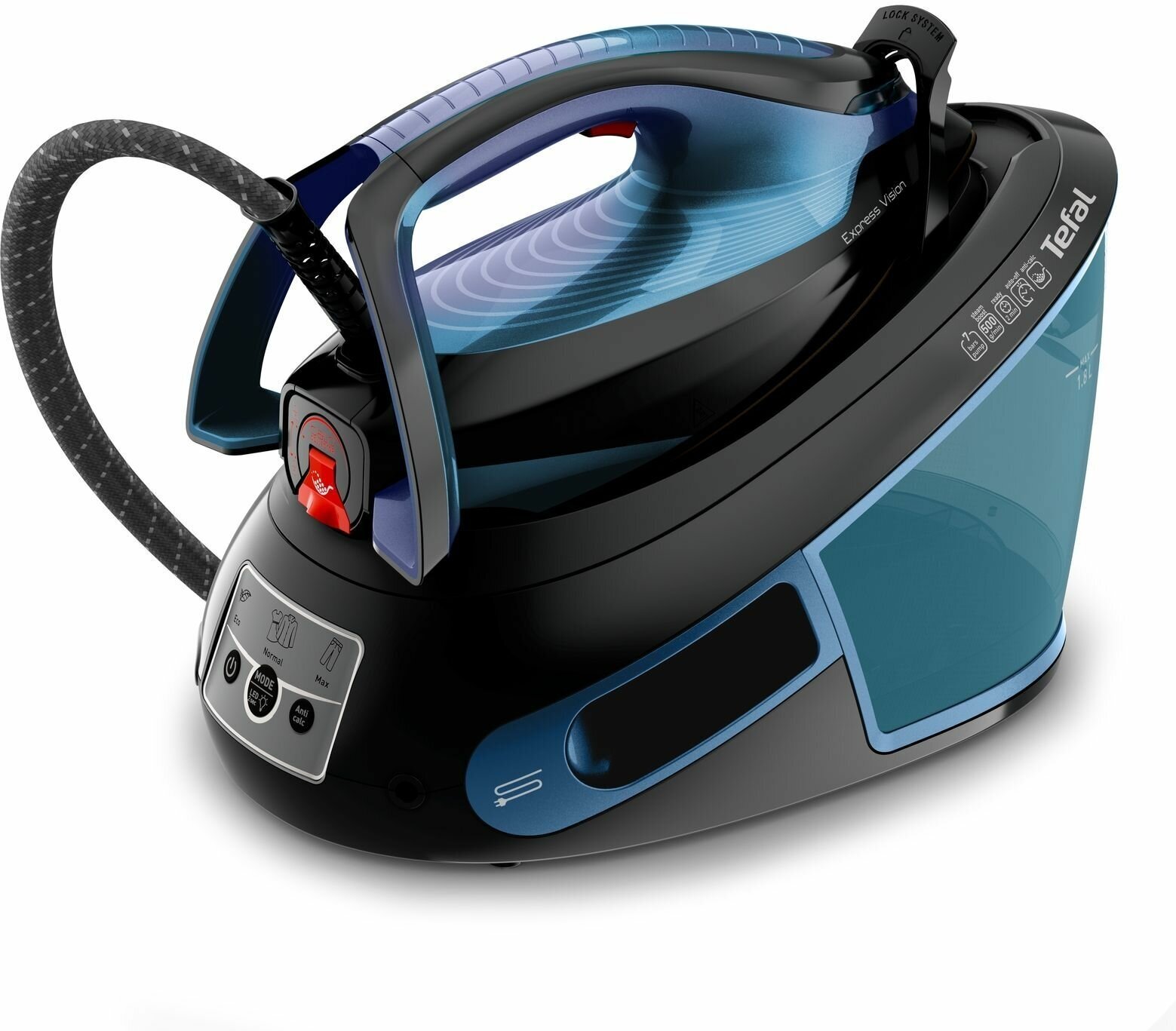 Парогенератор Tefal Express Vision SV8151E0 синий/черный - фотография № 8