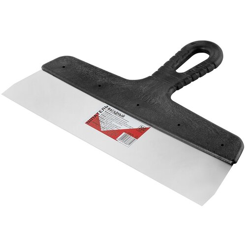 Шпатель фасадный 300 мм с пластиковой ручкой