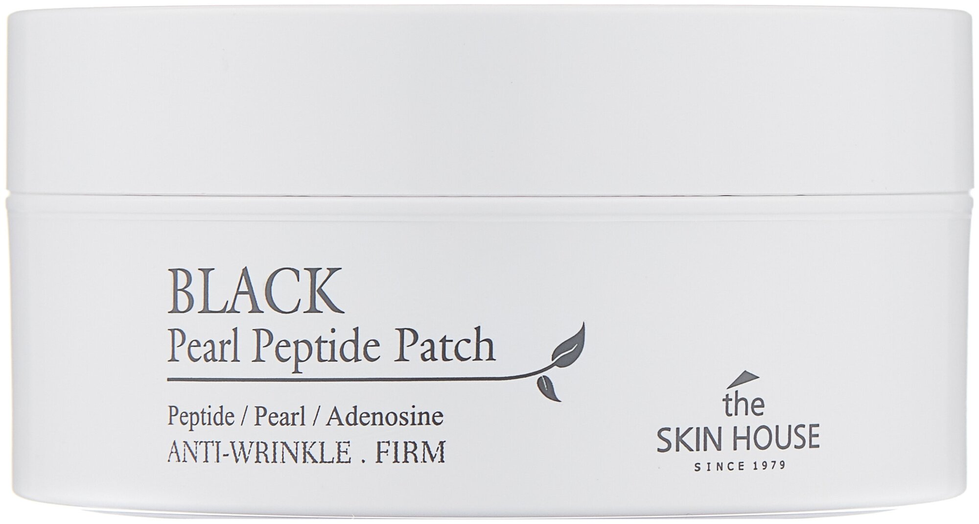 Патчи гидрогелевые с пептидами и жемчугом THE SKIN HOUSE Black Pearl Peptide Patch 60pcs