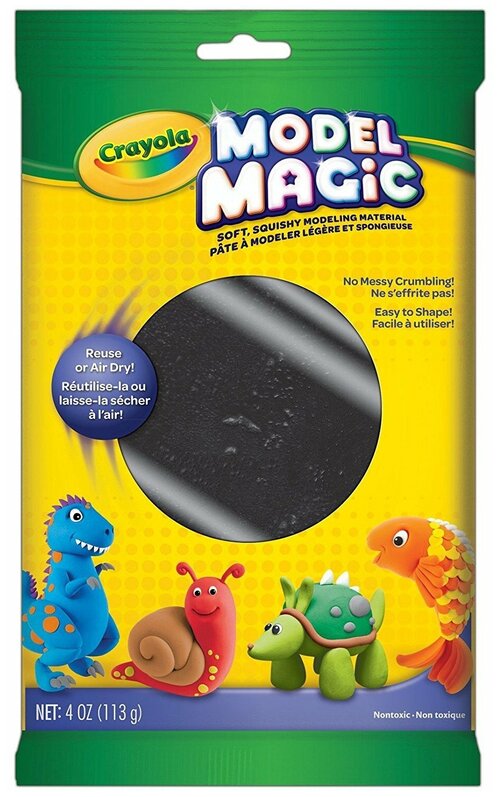 Пластилин Crayola Model Magic, черный (57-4451) 1 цв.