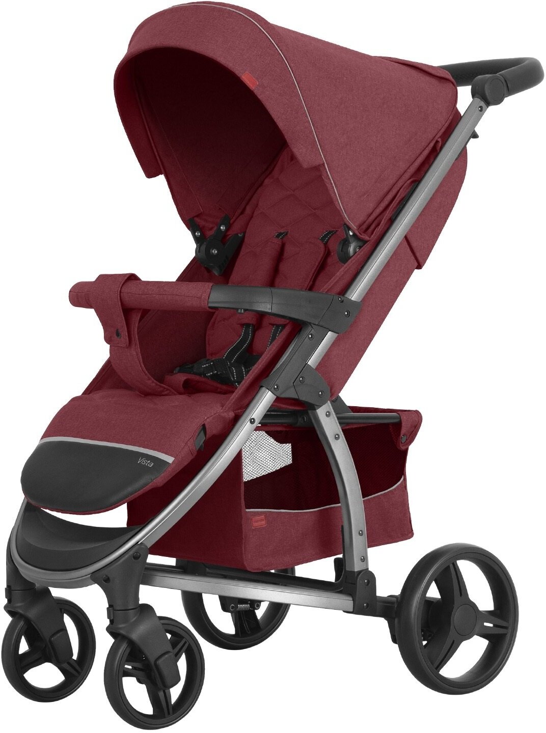 Прогулочная коляска CARRELLO Vista CRL-8505, ruby red