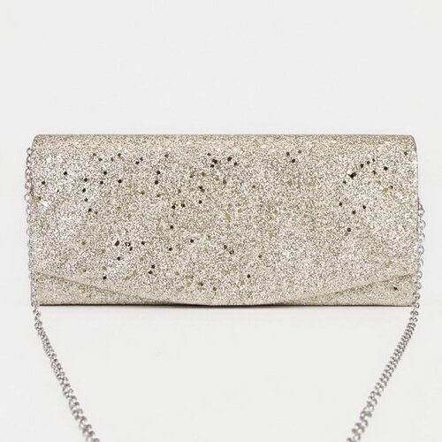 фото Сумка клатч сима-ленд, золотой сима-лэнд