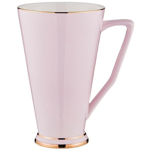 фото Кружка lefard фарфоровый, 550 мл, розовый