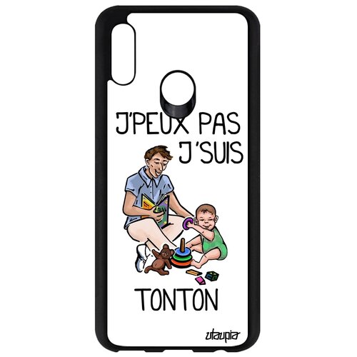 фото Чехол на телефон honor 10 lite, "не могу - стал дядей!" пародия карикатура utaupia