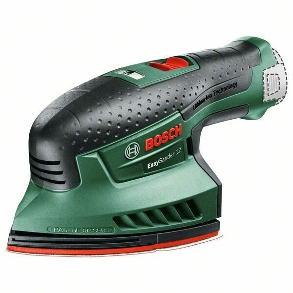 Аккумуляторная дельташлифмашина BOSCH EasySander 12 0 коробка фото