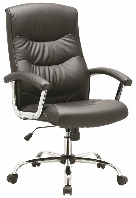 Кресло руководителя Easy Chair 550 TR рециклированная кожа черная