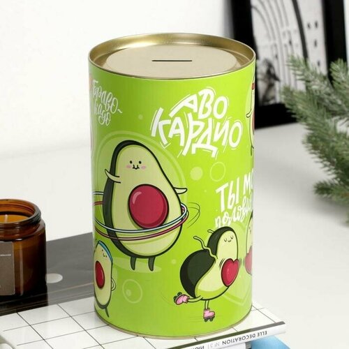 Копилка-банка 20 см Закрытый тип Жесть 1024₽