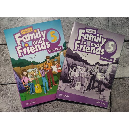 Family and Friends (2nd edition) Class Book 5 + Work Book 5