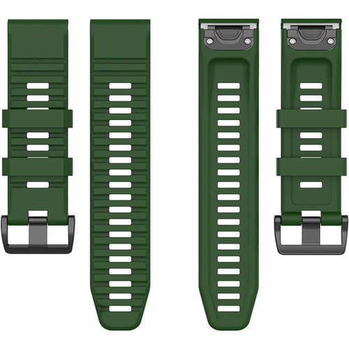 ремешок для часов quickstrap 26мм garmin fenix розовый Ремешок для часов QuickStrap 26мм Garmin Fenix, зеленый