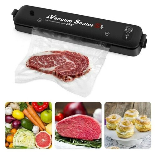 вакуумный упаковщик vacuum sealer 10 пакетов Вакуумный упаковщик, Vacuum Sealer, Запайщик пакетов, Вакууматор для продуктов, Упаковщик пакетов