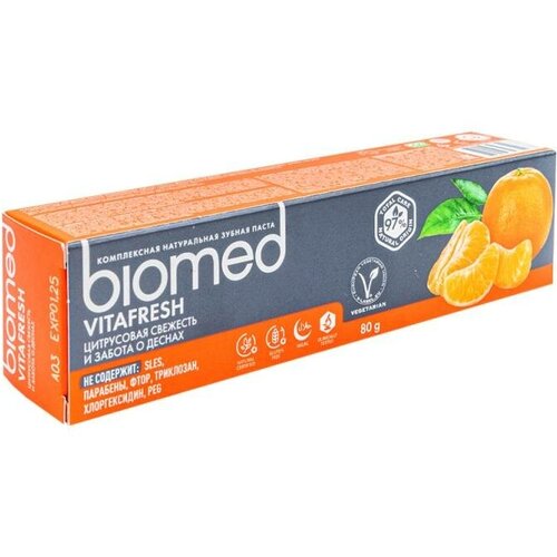 Зубная паста, Biomed, 80 г