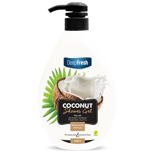 Гель для душа Deep Fresh Кокос,1000 мл.