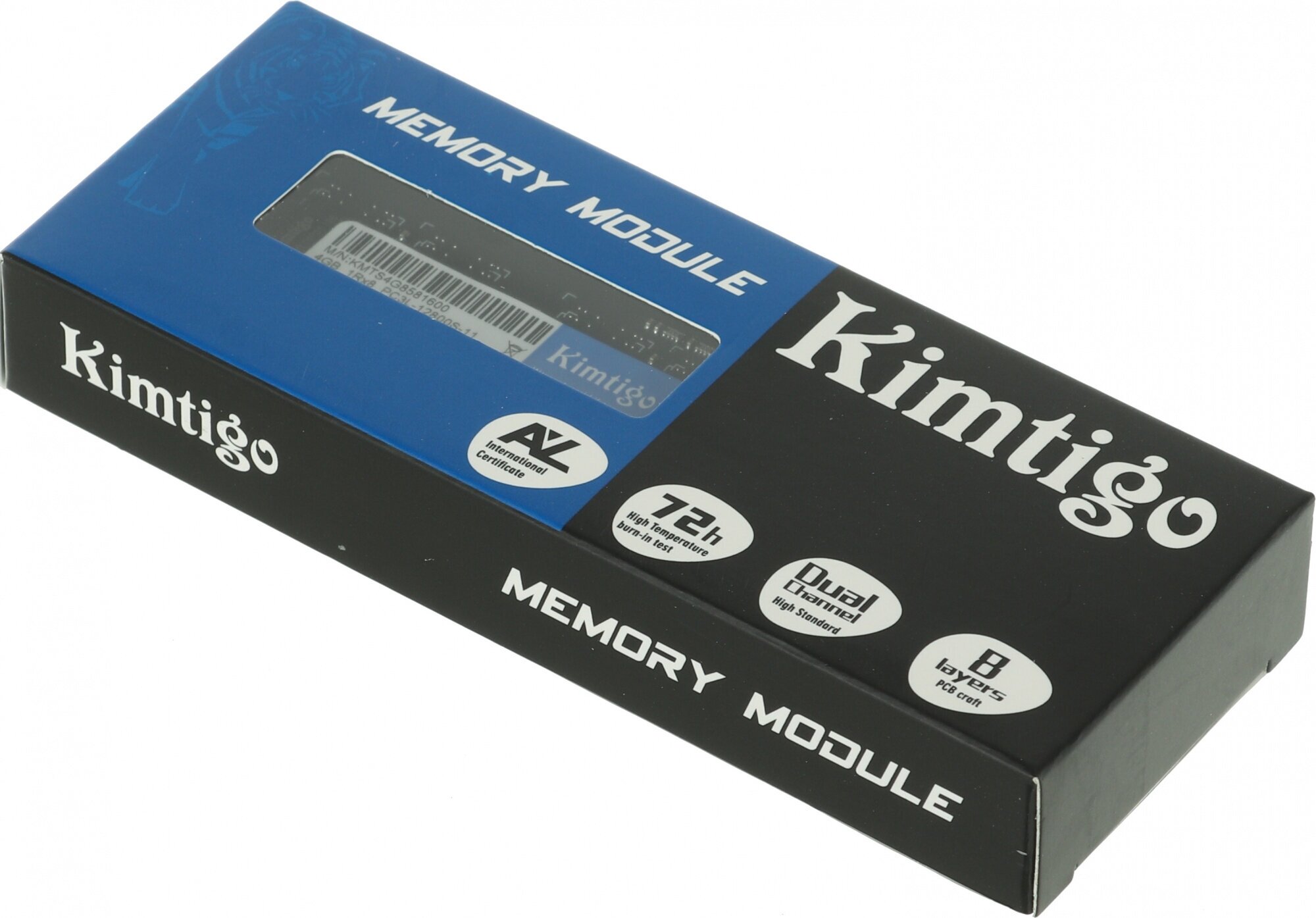 Оперативная память Kimtigo DDR3L - 4Gb, 2666 МГц, SO-DIMM, CL11 (kmts4g8581600) - фото №5