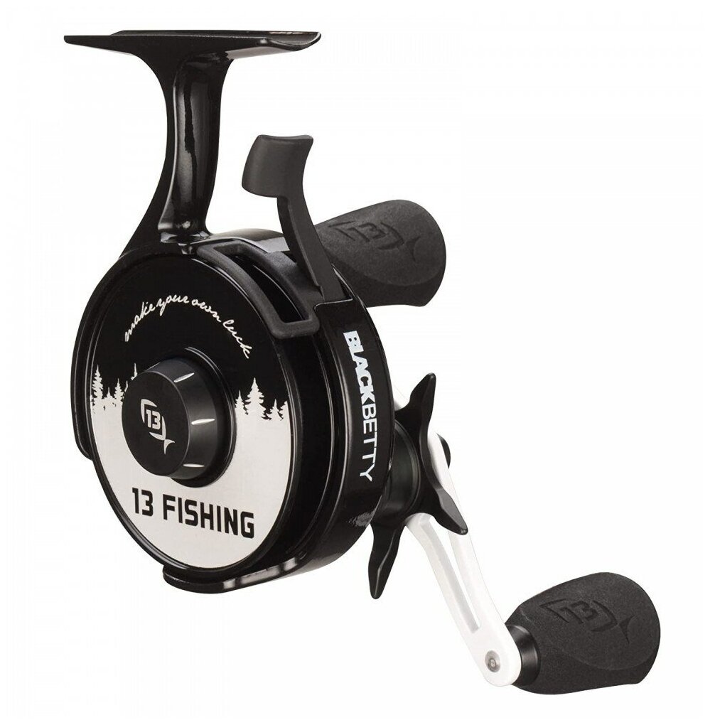 Катушка 13 FISHING FreeFall Carbon - Inline Ice Fishing Reel - Northwoods Edition - LH