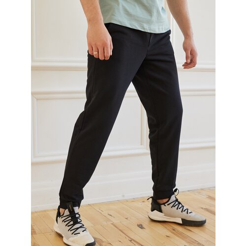 фото Брюки джоггеры uxx by umka, спортивные, размер (50)l, черный