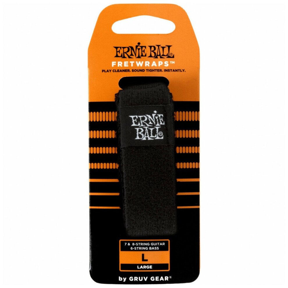 Гитарный демпфер ERNIE BALL 9614 длинный, для 6-стр бас-гитары, 6 и 7 стр гитары