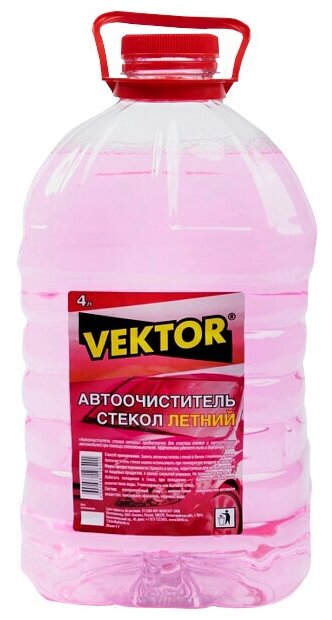 Автоочиститель стекол VEKTOR летний 4л