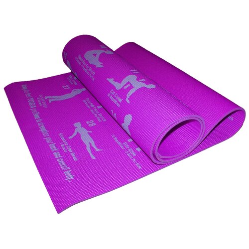 фото Коврик для йоги. цвет фиолетовый. rw-6-ф sprinter