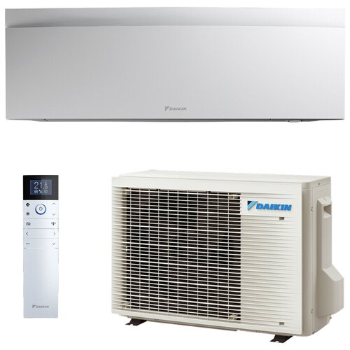 Настенная сплит-система инвертор Daikin Emura FTXJ50AW/RXJ50A, для помещений до 50 кв. м.