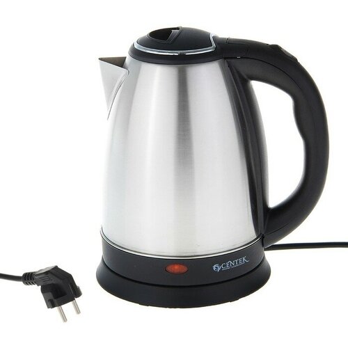 Чайник электрический Centek CT-1068 металл 2 л 2000 Вт серебристый 177100₽
