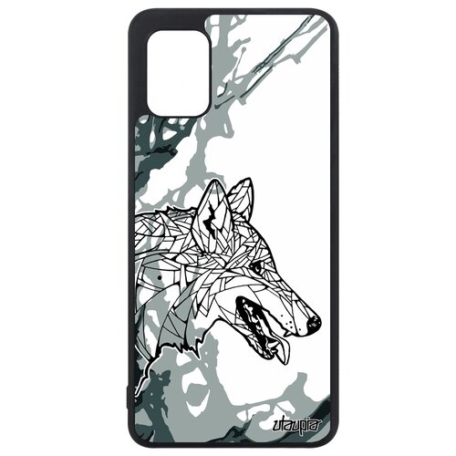 фото Чехол на телефон galaxy a31, "волк" зверь wolf utaupia