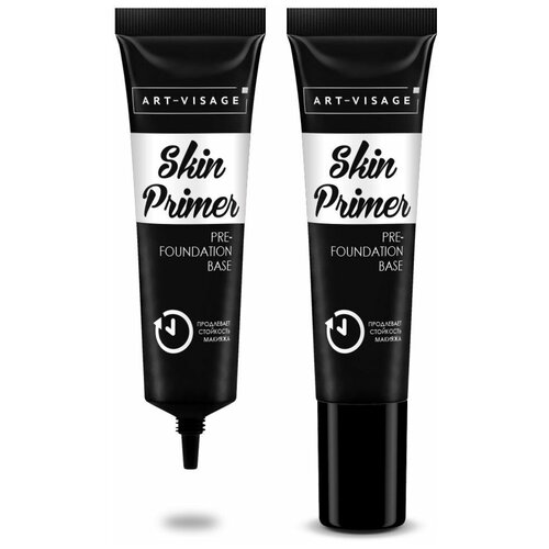 ART-VISAGE Основа под макияж Skin Primer, 13 мл, прозрачная основа под макияж art visage luminizer 20 мл