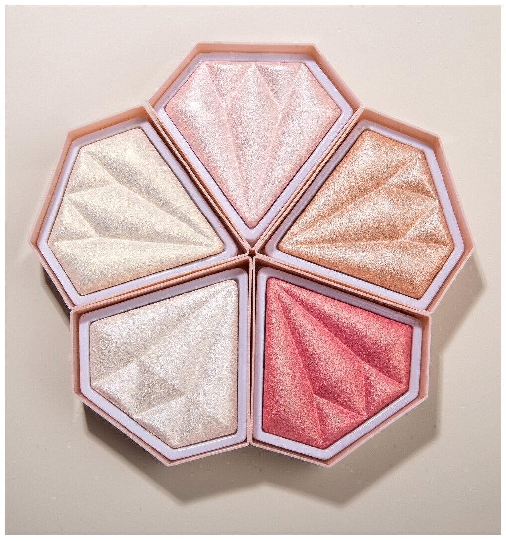 Хайлайтер Handaiyan, в форме бриллианта, универсальный, для лица, тела, SPF 5 — фото 1