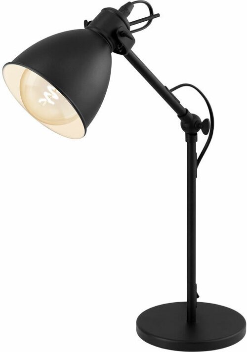 Лампа декоративная EGLO Priddy 49469, E27, 40 Вт, белый