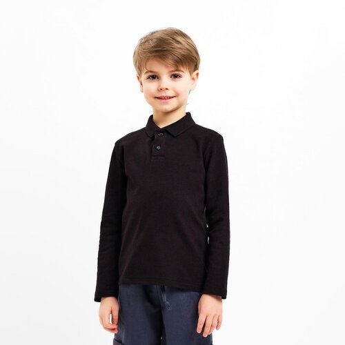 Джемпер Minaku, размер 116, черный джемпер для мальчика рост 116 см цвет чёрный