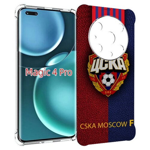 чехол mypads фк интер милан для honor magic4 pro magic4 ultimate задняя панель накладка бампер Чехол MyPads фк цска для Honor Magic4 Pro / Magic4 Ultimate задняя-панель-накладка-бампер