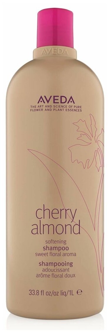 AVEDA шампунь Cherry Almond Softening смягчающий, 1000 мл