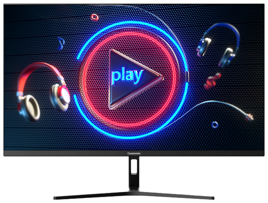 Монитор 238" CHiQ LMN24F650 1920*1080 75Hz IPS LED 16:9 6ms 250cd 1000:1 178/178 VGA DP HDMI audio out black