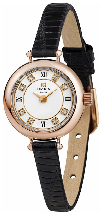 фото Золотые женские часы НИКА 0362.0.1.17H