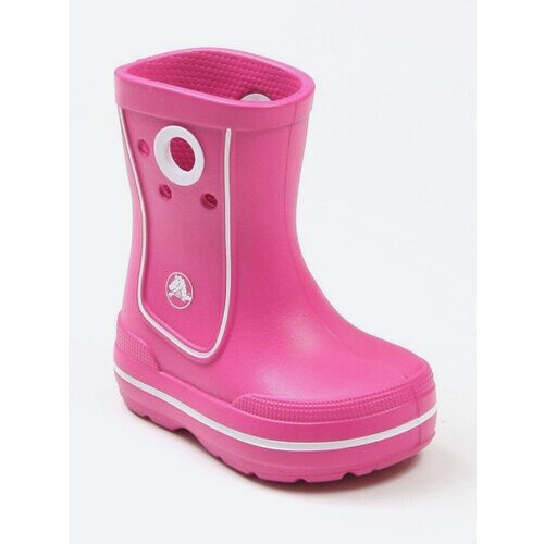 Сапоги Kids fuchsia roomy fit CROCS , Размер j3 (34/35), Цвет розовый